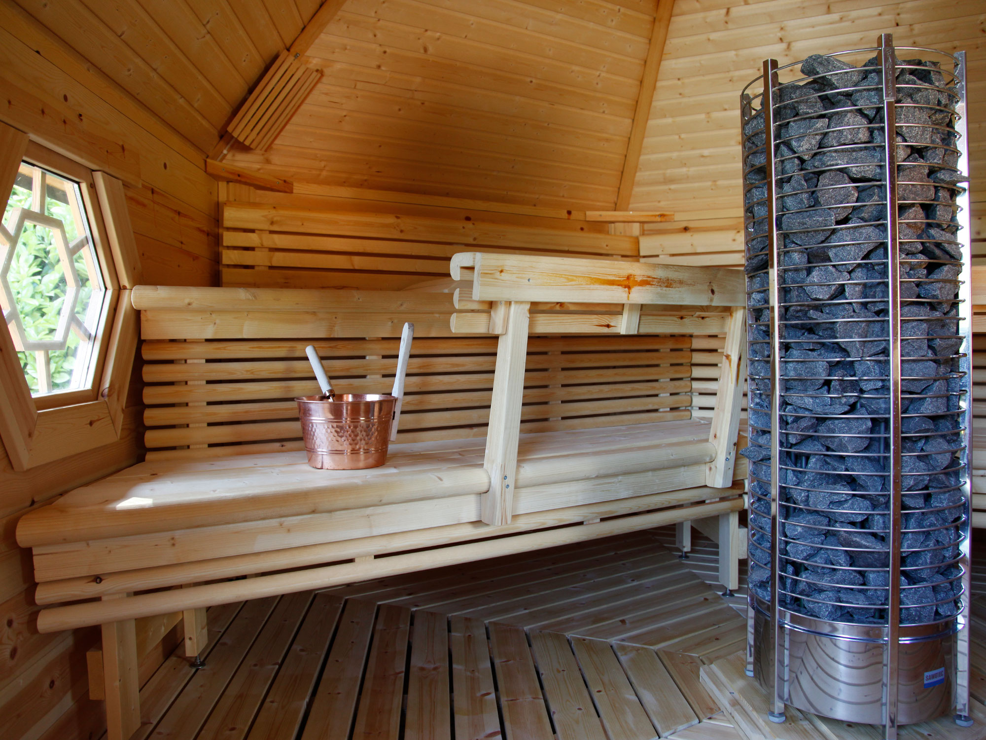 Finse sauna kota luxe overnachting maatwerk sauna